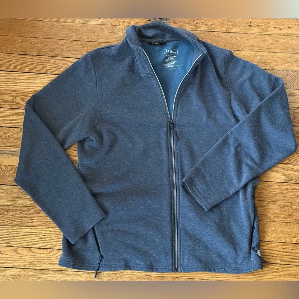 LL Bean Full-Zip Jacket - Size Large
